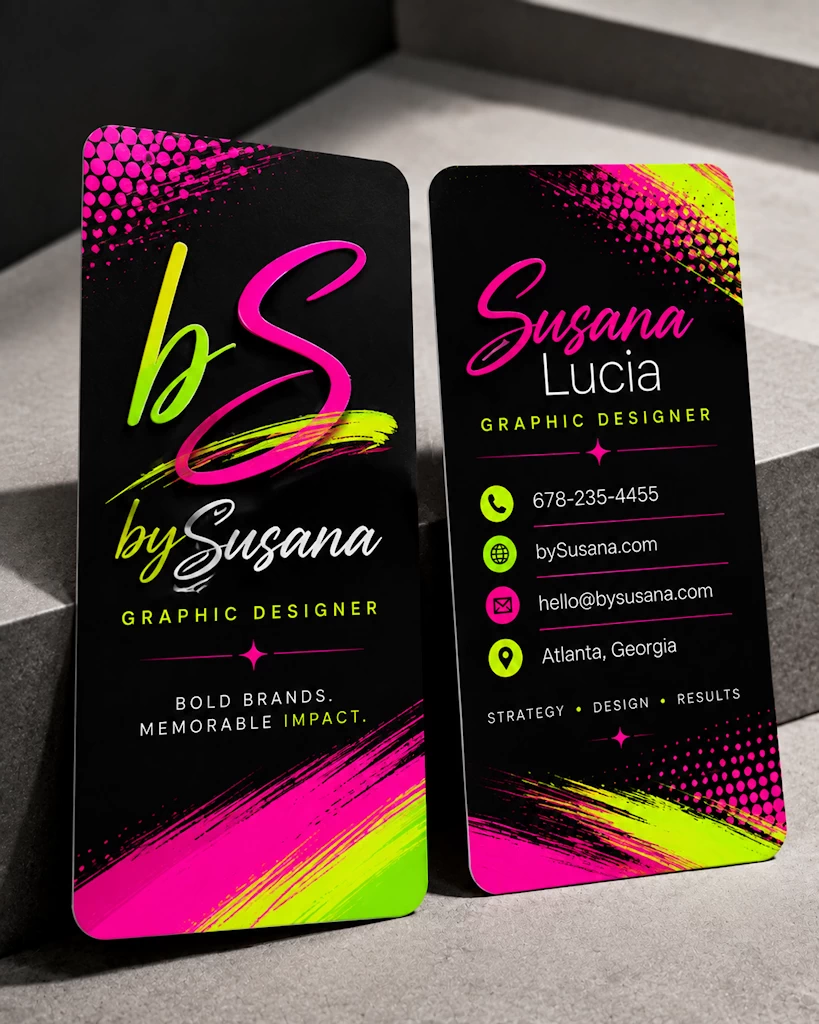 Business card designer Atlanta Georgia