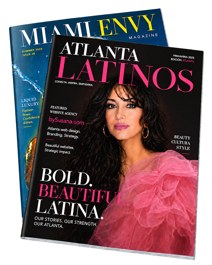 BySusana.com featured website agency in Atlanta Latinos Magazine